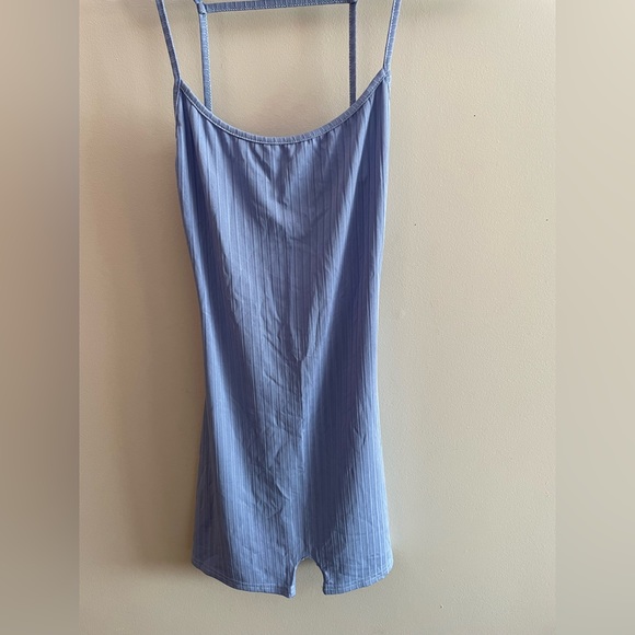 SHEIN sky blue romper - Picture 2 of 3